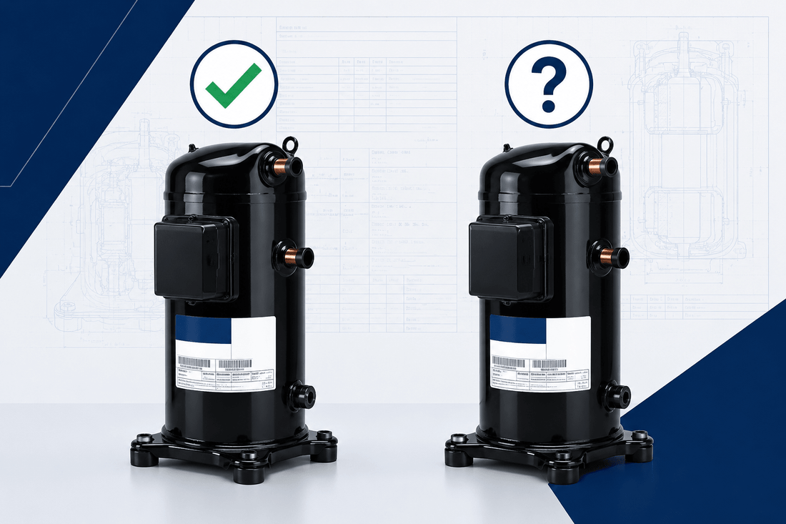 Can I Use a Different Model Number to Replace My Copeland Compressor? - iComfort AC Supply