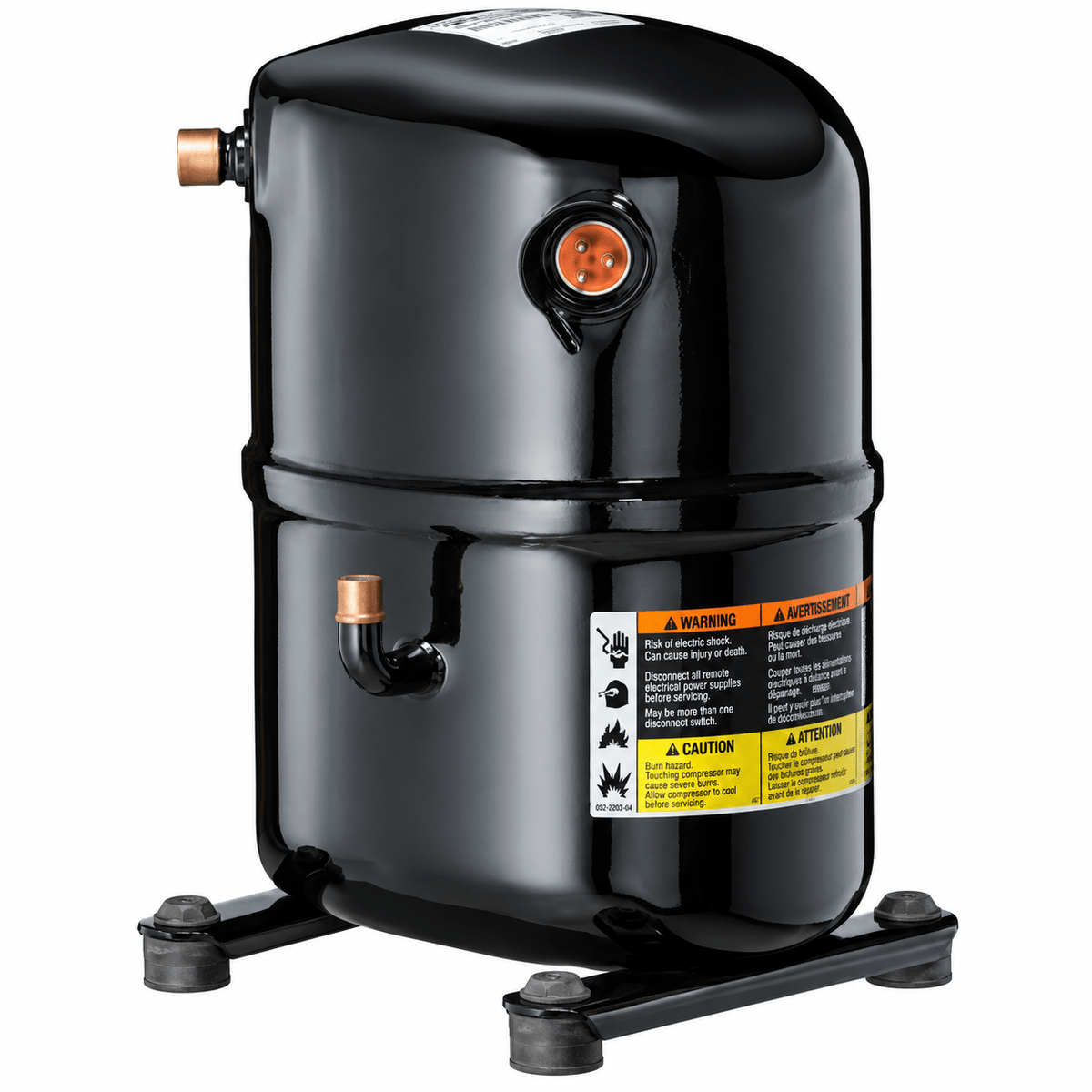 Copeland CR32K6E-PFV-875 Reciprocating Compressor | R-22 | 208/230V 1-Phase | 29,300 BTU - iComfort AC Supply
