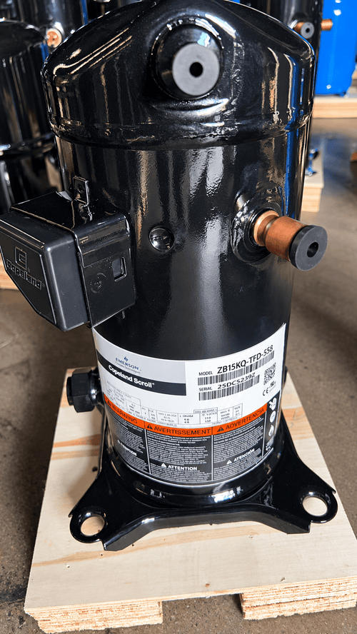 Copeland ZB15KQ-TFD-558 Scroll Compressor | R-22 | 460V 3-Phase | High Temp | 23,700 BTU - iComfort AC Supply