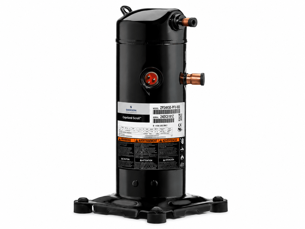 Copeland ZP24K5E - PFV - 800 Scroll Compressor | 2 Ton | R - 410A | 208/230V 1 - Phase | 24,000 BTU - iComfort AC Supply